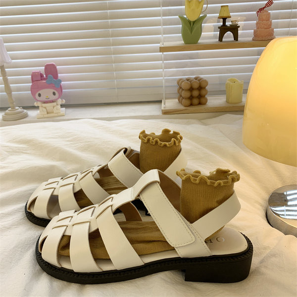 Ležerne ženske kožne sandale u tri boje