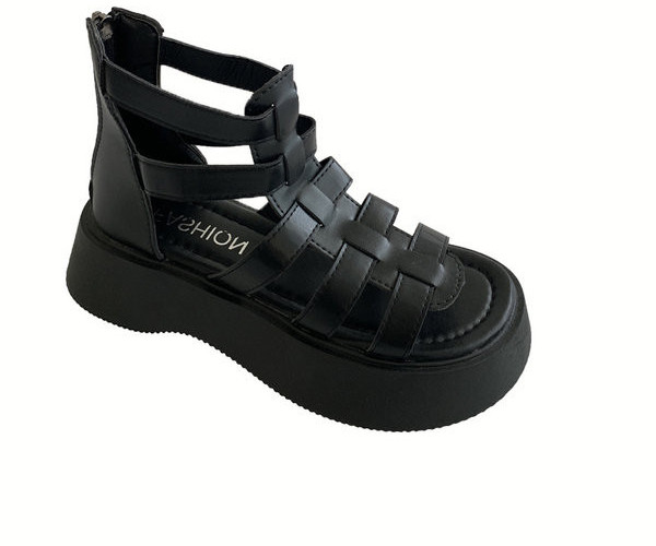 Ženske retro sandale sa đonom 5 cm