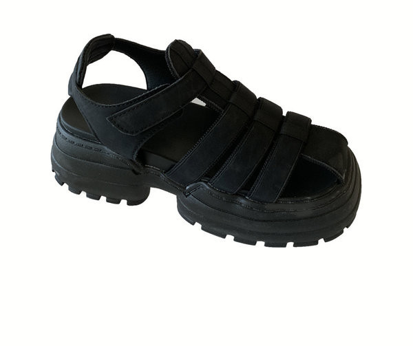 Ženske retro sandale sa zakrpama