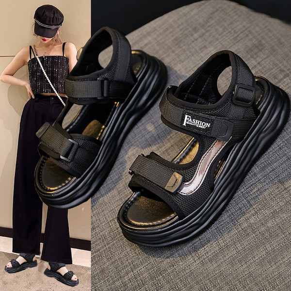 Ženske sportske sandale s grubim potplatom