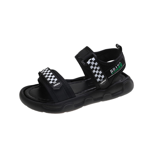 Ležerne sandale s čičkom i ravnim potplatom