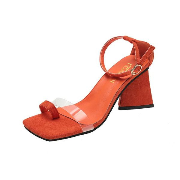 Novi model ženskih sandala na četvrtastu petu 6,5 cm