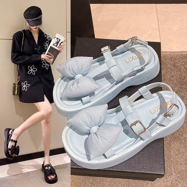 Ženske sandale sa tankim remenčićima i 3D trakom