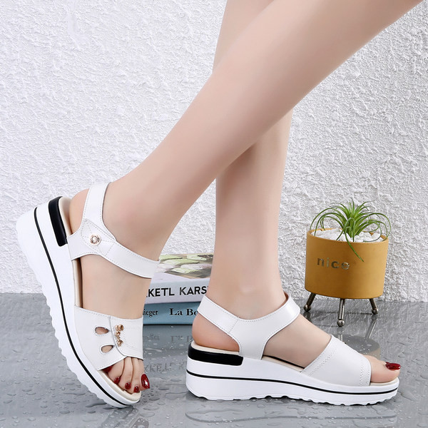 Ženske sandale za svakodnevnu upotrebu od eko kože