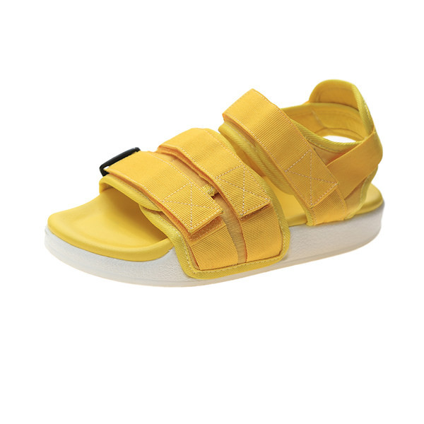 Lameda tallaga vabaaja naiste sandaalid - kollast värvi