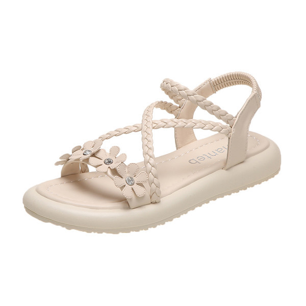 Ženske casual sandale sa kožnim remenčićima - dvije boje