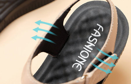 Γυναικεία πέδιλα κλασικό  μοντέλο με χιαστί λουράκια από οικολογικό δέρμα