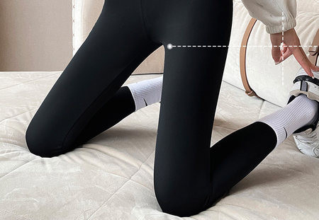 Hai püksid naiste kevad ja sügis õhuke osa fitness suvine kõrge vöökoht puusad kõht stress stovepipe jooga põhjaga barbise püksid