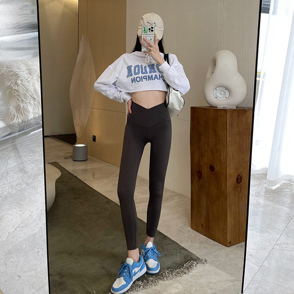 Γυναικείο αθλητικό κολάν με ψηλή μέση