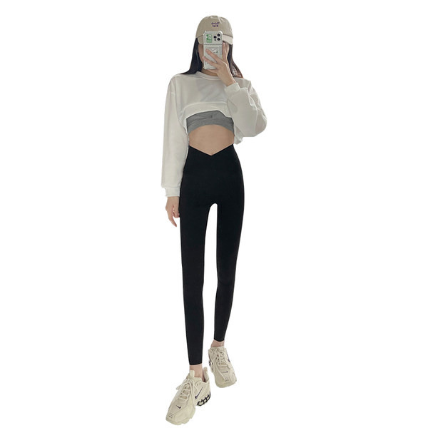 Γυναικείο αθλητικό κολάν με ψηλή μέση