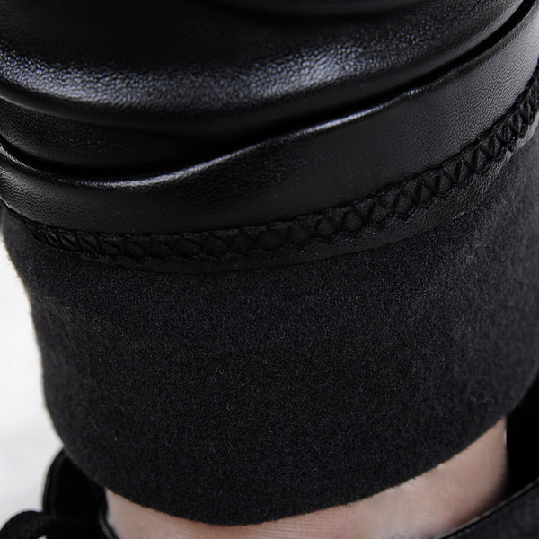 Μοντέρνο γυναικείο έκο δερμάτινο κολάν με ψηλή μέση