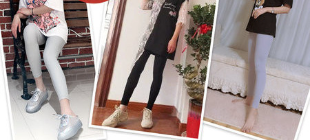 Naiste pikad kõrge vöökohaga retuusid suveks