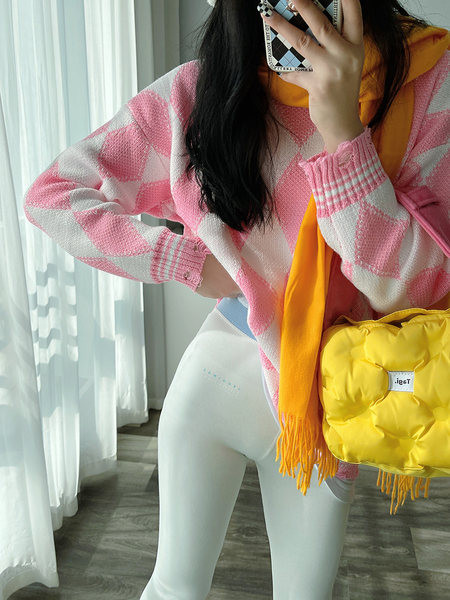 Καθημερινό γυναικείο κολάν με ψηλή μέση και την επιγραφή νέο μοντέλο