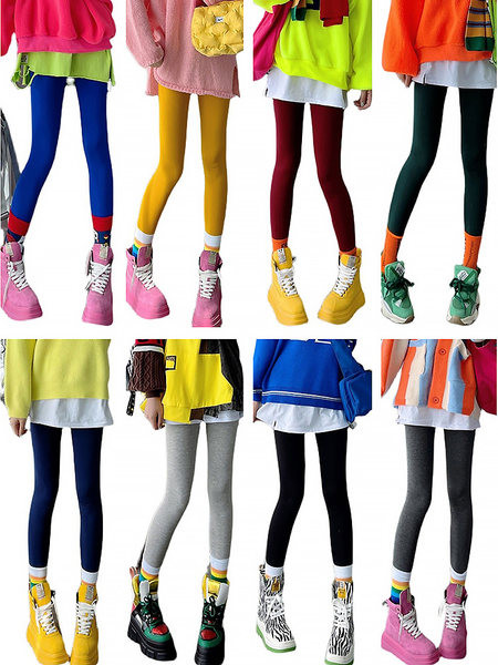 Lihtne mudel naiste retuusid kõrge vöökohaga, mis sobivad igapäevaseks kasutamiseks