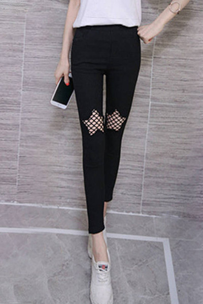 Naiste moodsad kõrge vöökohaga retuusid