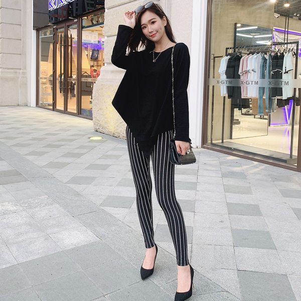 Uue mudeli kõrge vöökohaga naiste elastsed retuusid