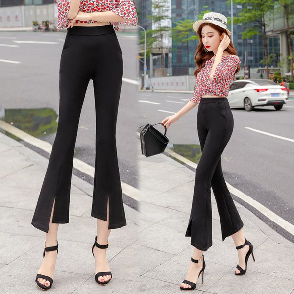 Naiste moodne lõhikutega kiil