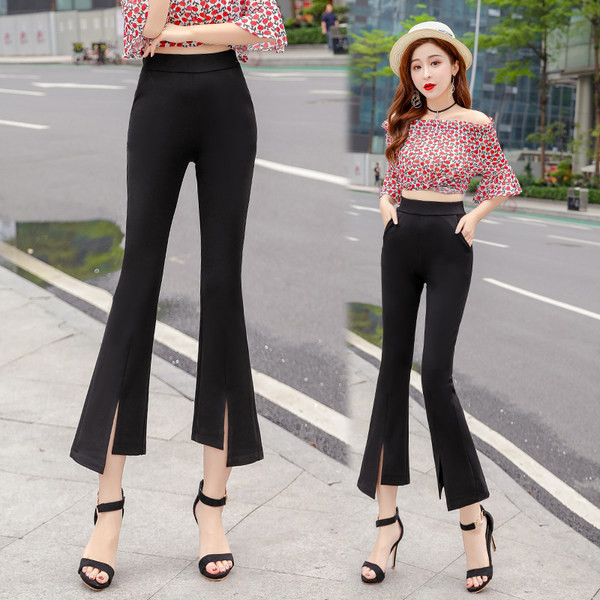 Naiste moodne lõhikutega kiil