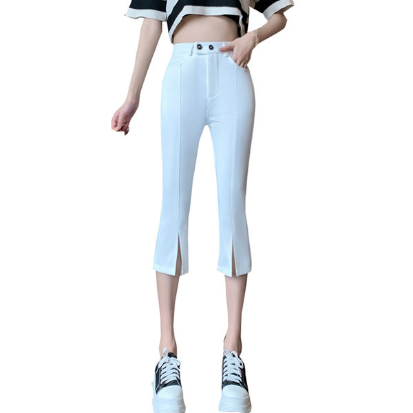 Naiste moodsad retuusid 7/8 pikkuse ja lõhikuga säärtel