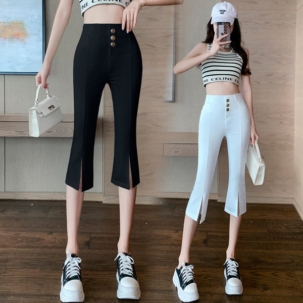 Ženski wedge s prorezom dužine 7/8