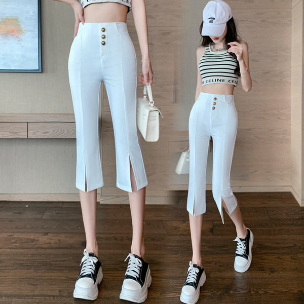 Ženski wedge s prorezom dužine 7/8