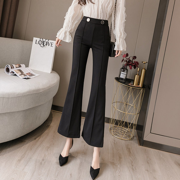 Uus mudel taskutega naiste elastsed retuusid - Charlestoni tüüpi