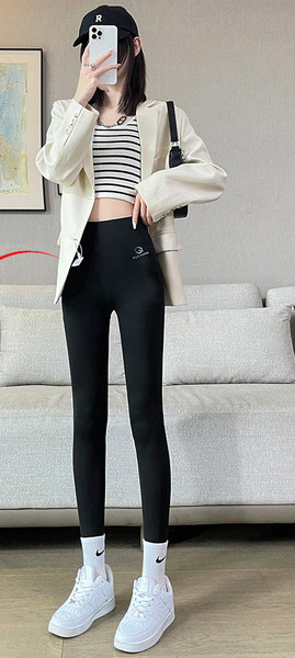 Igapäevased kõrge vöökohaga naiste elastsed retuusid