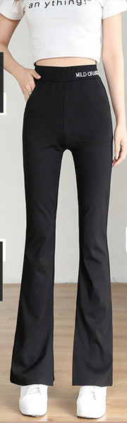 Uus, musta värvi lõhikutega naiste lõikekiilu mudel