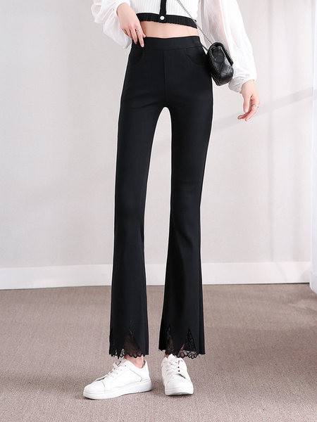 Καθημερινό γυναικείο κολάν με δαντέλα