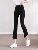 Uus kõrge vöökohaga naiste retuuside mudel - must värv