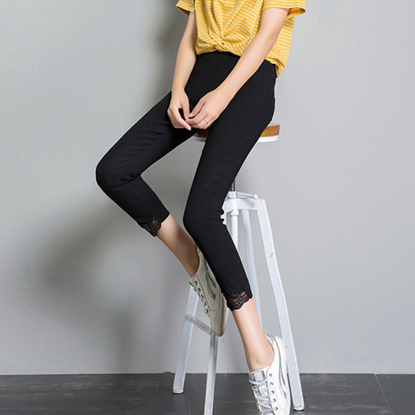 Naiste pitsi ja kõrge vöökohaga retuusid uus mudel