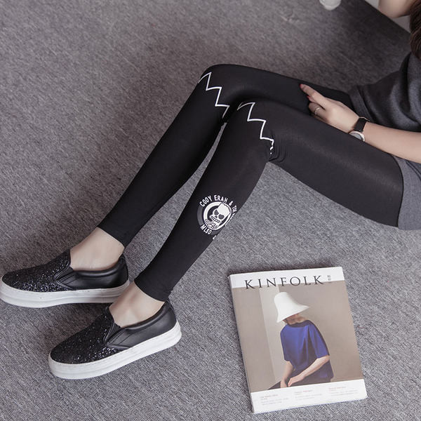 Uue mudeli kõrge vöökohaga naiste elastsed retuusid