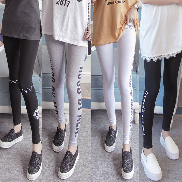 Uue mudeli kõrge vöökohaga naiste elastsed retuusid