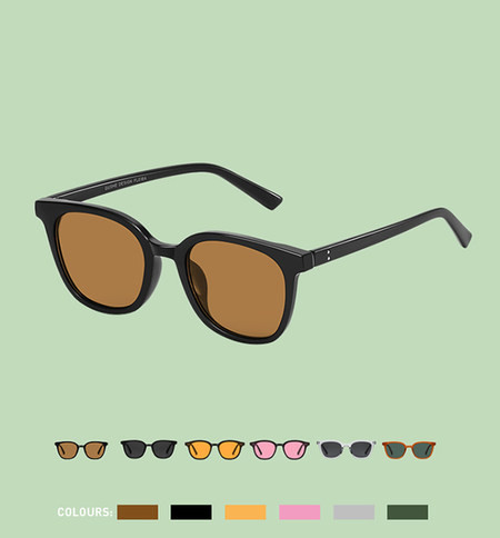 Naiste õhukeste raamidega prillid ja värvilised prillid