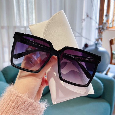 Uus ruudukujulise kujuga naiste päikeseprillide mudel