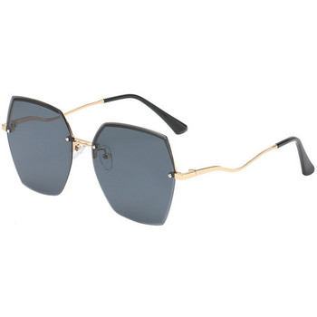 Дамски слънчеви очила с метална тънка рамка