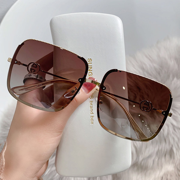 Uus metallraamiga naiste päikeseprillide mudel