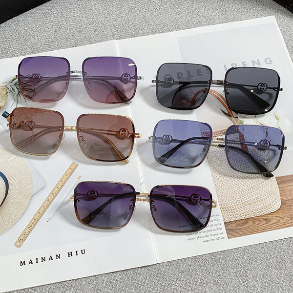 Uus metallraamiga naiste päikeseprillide mudel