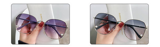 Naiste kaasaegsed õhukeste metallraamidega prillid