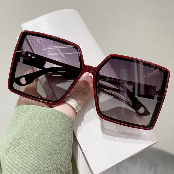 Νέο μοντέλο τετράγωνα γυαλιά ηλίου για γυναίκες