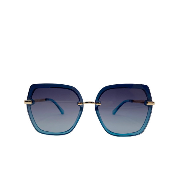 Γυναικεία πολωτικά τετράγωνα γυαλιά με λεπτό σκελετό