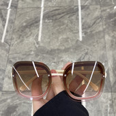 Naiste kandilised prillid õhukeste raamidega uus mudel