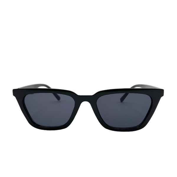 Moteriški katės akių akiniai nuo saulės plonais rėmeliais