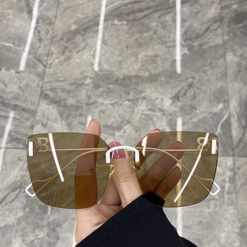 Дамски квадратни очила с метални рамки