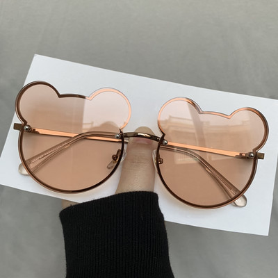 Γυναικεία γυαλιά σε σχήμα αρκούδας και λεπτό σκελετό