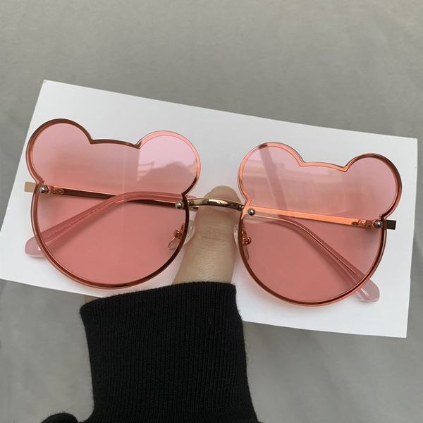 Γυναικεία γυαλιά σε σχήμα αρκούδας και λεπτό σκελετό