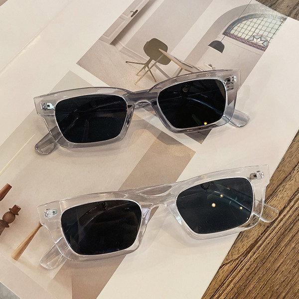 Naiste ristkülikukujulised retroprillid