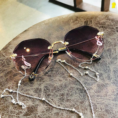 Naiste ümarad metallraamiga prillid