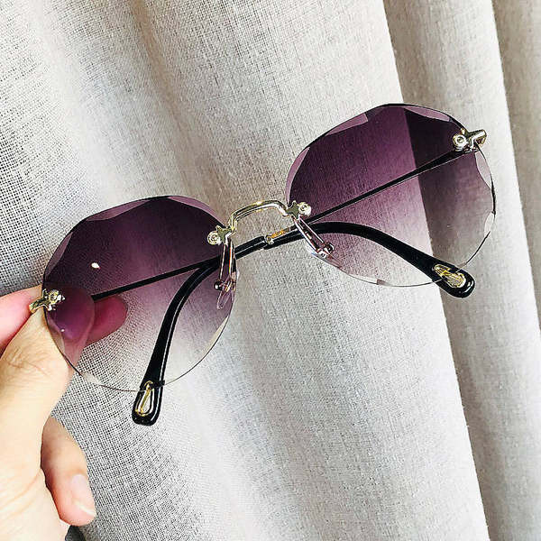 Naiste ümarad metallraamiga prillid