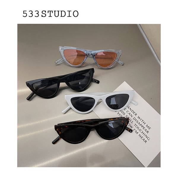 Γυναικεία ρετρό γυαλιά με πλαστικό σκελετό